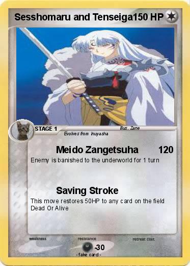 Pokemon Sesshomaru and Tenseiga