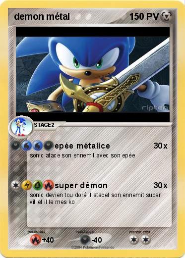 Pokemon demon métal