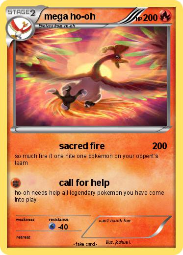 Pokemon mega ho-oh
