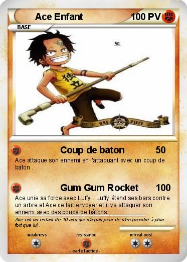 Pokemon Ace Enfant