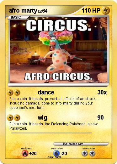 Pokemon afro marty