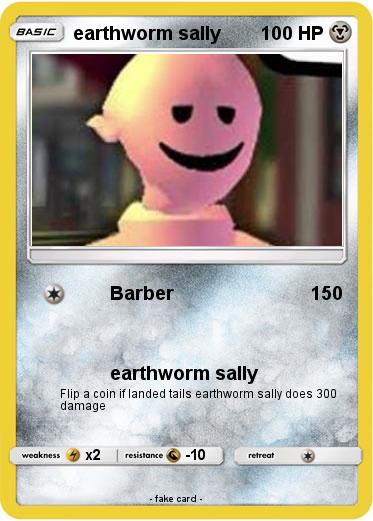 Pokemon earthworm sally