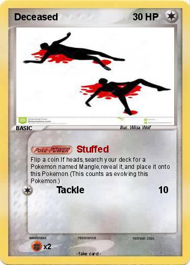 Pokemon Deceased