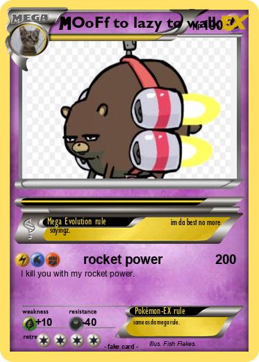 Pokemon OoFf to lazy to walk