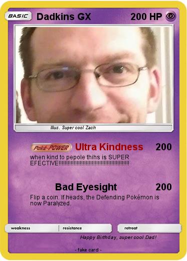 Pokemon Dadkins GX