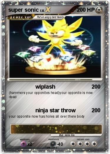 Pokemon super sonic