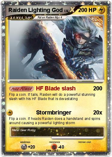 Pokemon Raiden Lighting God