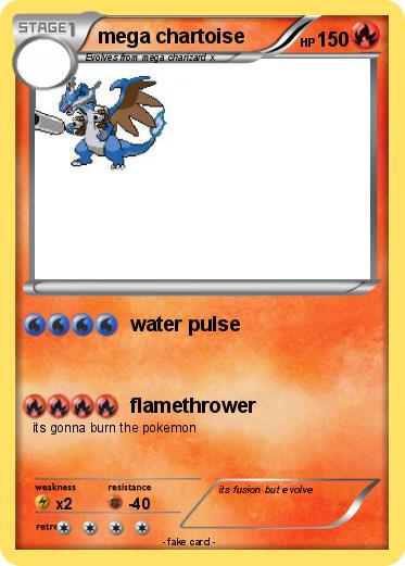 Pokemon mega chartoise