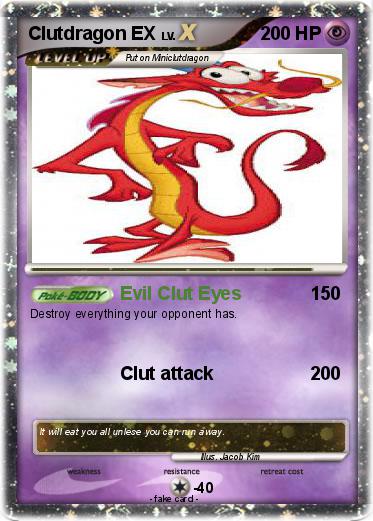 Pokemon Clutdragon EX