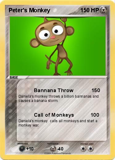 Pokemon Peter's Monkey