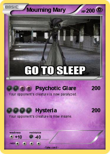 Pokemon Mourning Mary