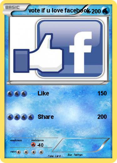 Pokemon vote if u love facebook