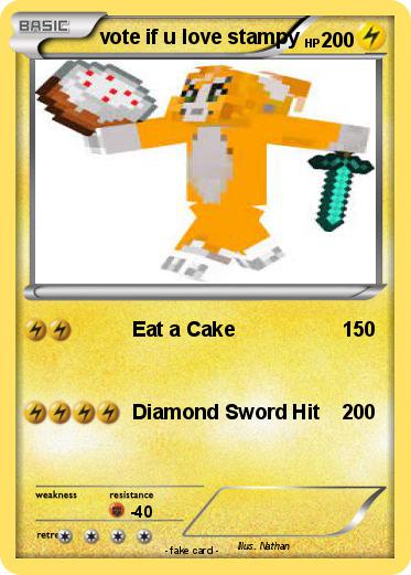 Pokemon vote if u love stampy