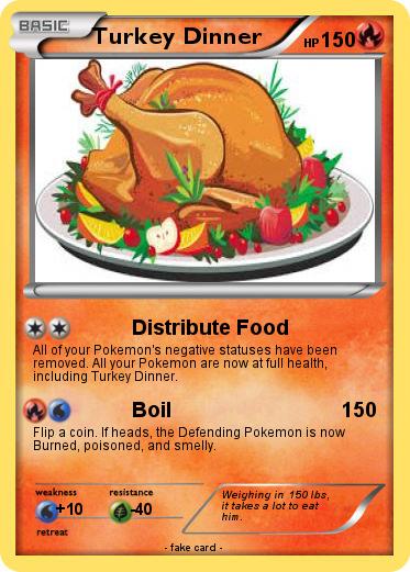 Pokemon Turkey Dinner