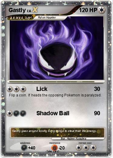 Pokemon Gastly