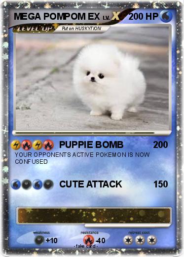 Pokemon MEGA POMPOM EX