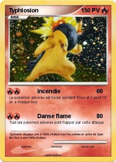 Pokemon Typhlosion
