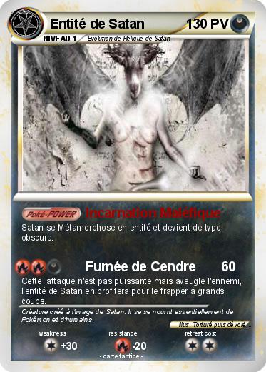 Pokemon Entité de Satan