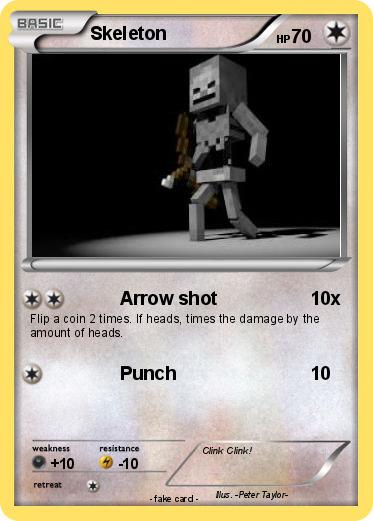 Pokemon Skeleton