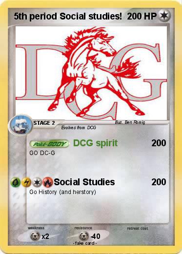 Pokemon 5th period Social studies!