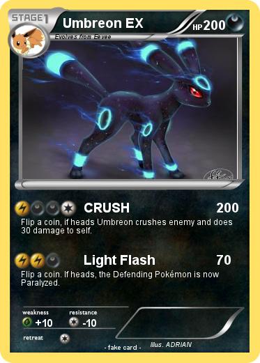 Pokemon Umbreon EX