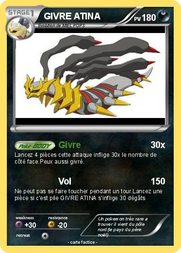Pokemon GIVRE ATINA