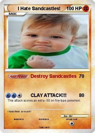Pokemon I Hate Sandcastles!