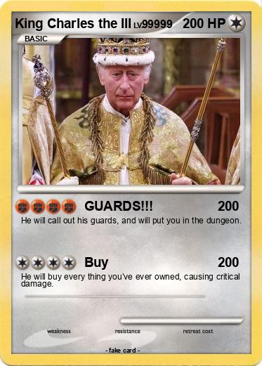 Pokemon King Charles the III