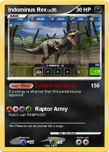 Pokemon Indominus Rex