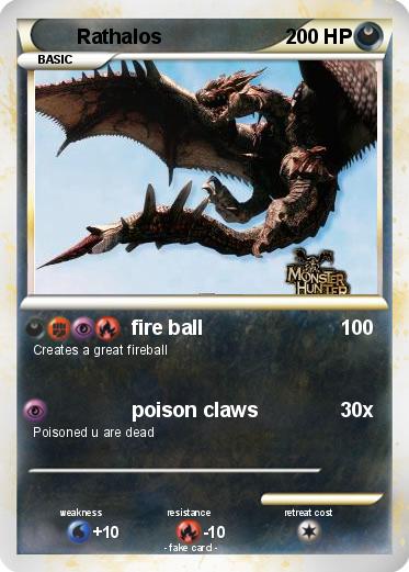 Pokemon Rathalos