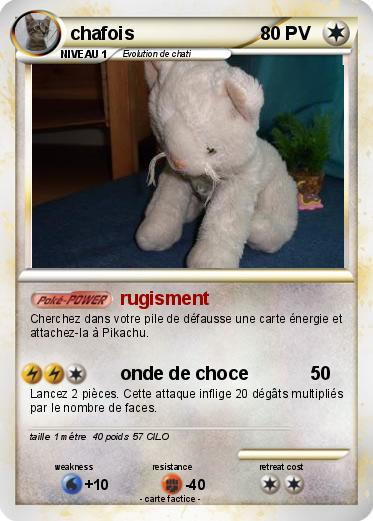 Pokemon chafois