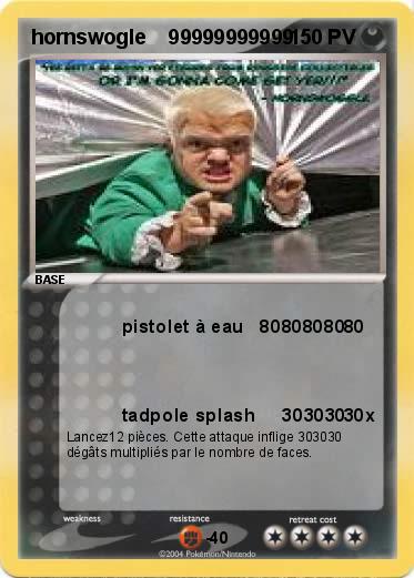 Pokemon hornswogle    99999999999