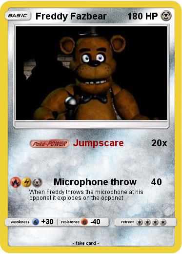 Pokemon Freddy Fazbear