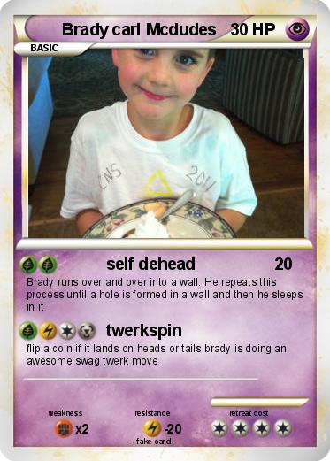 Pokemon Brady carl Mcdudes