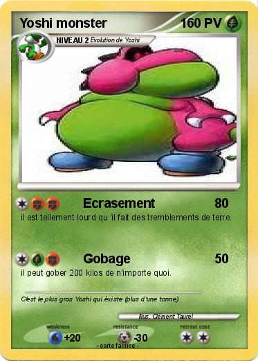 Pokemon Yoshi monster