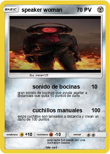 Pokemon speaker woman