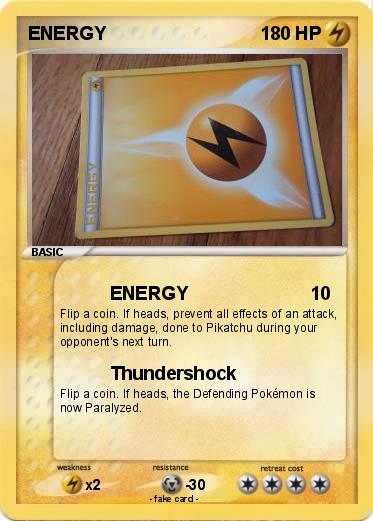 Pokemon ENERGY