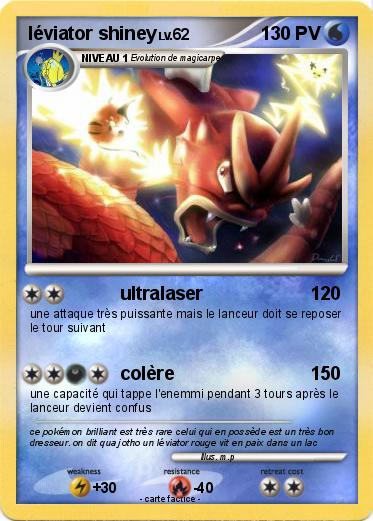 Pokemon léviator shiney
