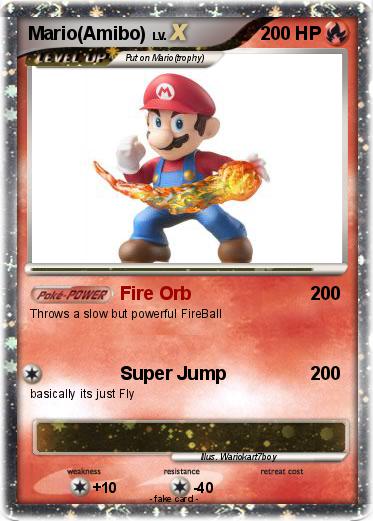 Pokemon Mario(Amibo)
