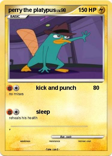 Pokemon perry the platypus