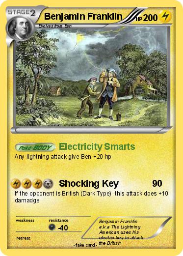 Pokemon Benjamin Franklin
