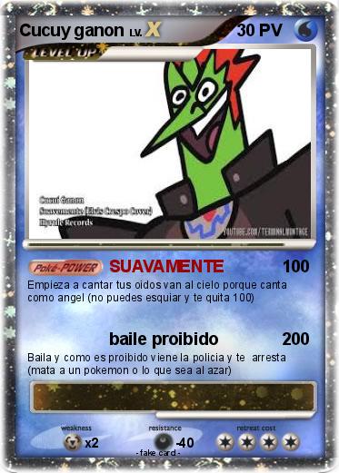 Pokemon Cucuy ganon