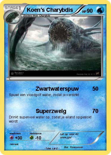 Pokemon Koen's Charybdis