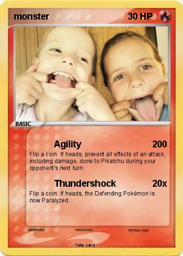 Pokemon monster