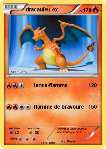 Pokemon dracaufeu ex