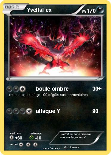 Pokemon Yveltal ex