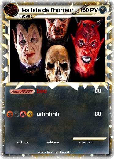 Pokemon les tete de l'horreur