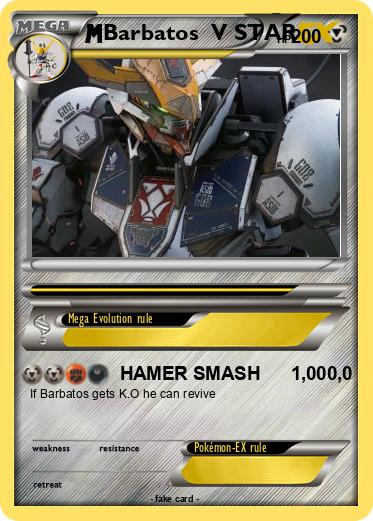 Pokemon Barbatos  V STAR
