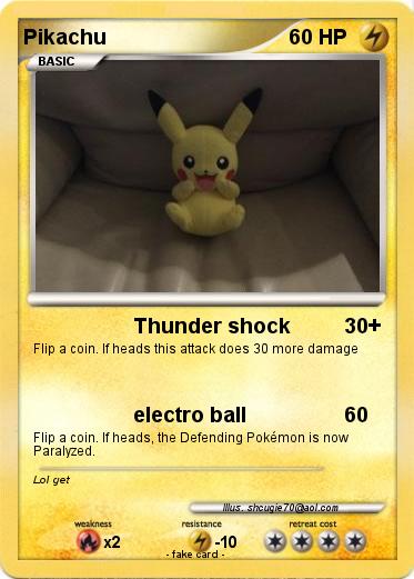 Pokemon Pikachu