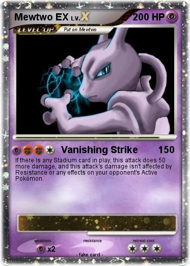 Pokemon Mewtwo EX